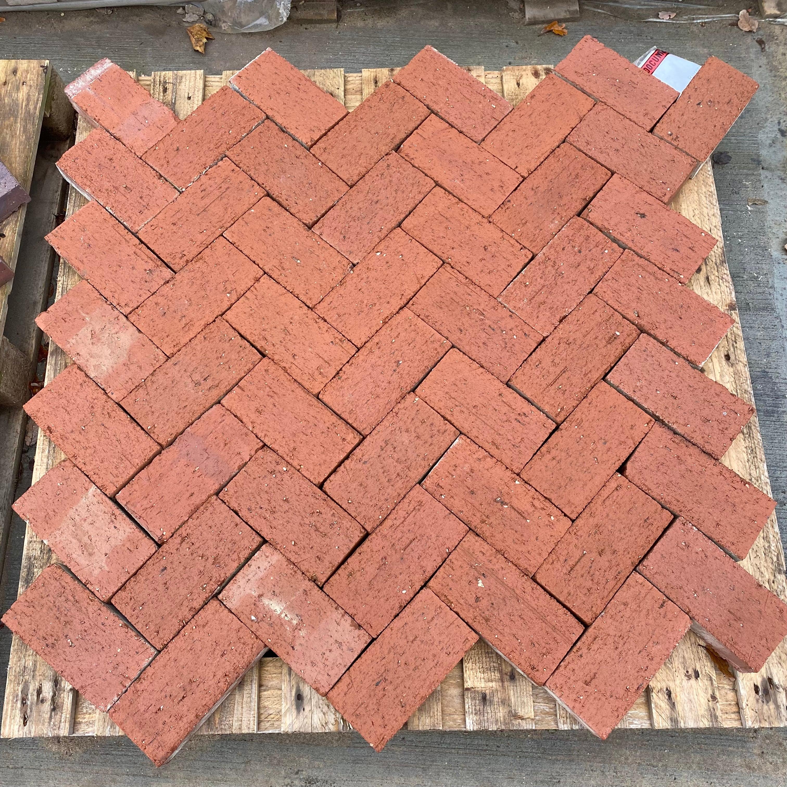 Cotswold Red Paving Brick - Reclaimed Brick Company