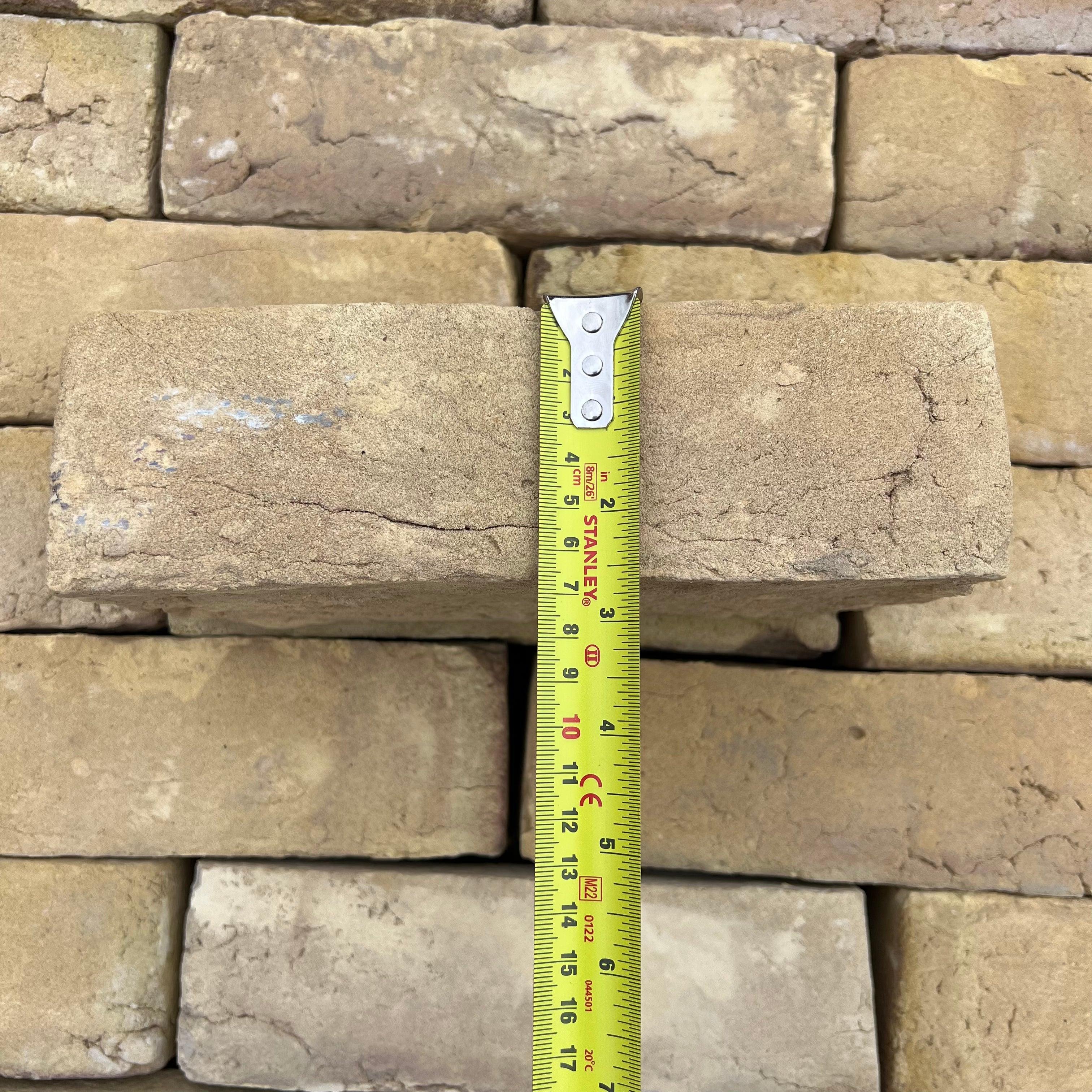 London Yellow Stock Imperial Handmade Brick | Pack of 400 Bricks | Free Delivery - Reclaimed Brick Company