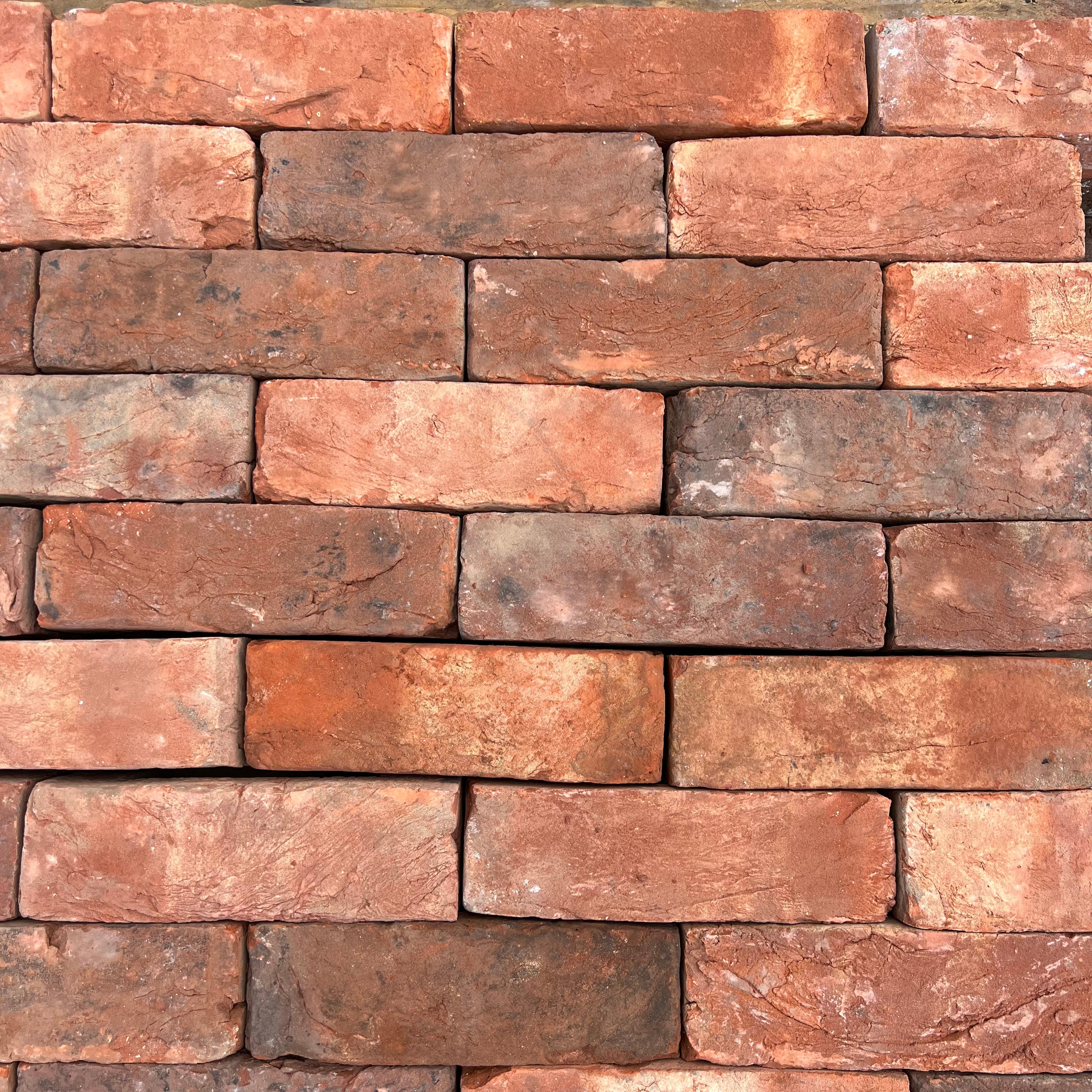 Reclamation Blend Handmade Imperial Brick | Pack of 300 Bricks | Free Delivery - Reclaimed Brick Company